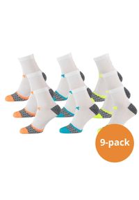 XTREME SOCKSWEAR - Skarpety do biegania Xtreme, 9 par, Multi biały. Kolor: biały. Sport: bieganie