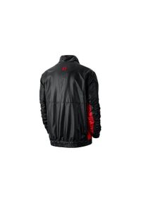 Nike - Kurtka męska nike nba toronto raptors lightweigt courtside jacket black. Kolor: czarny. Materiał: nylon, poliester. Sport: bieganie