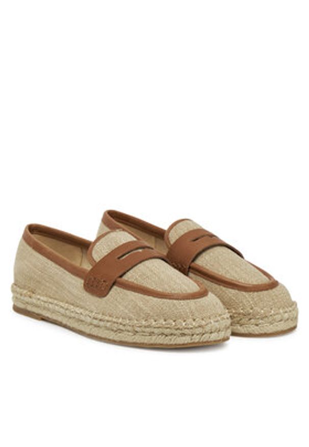 Aldo Espadryle Summercrush 13968107 Brązowy. Kolor: brązowy. Materiał: materiał