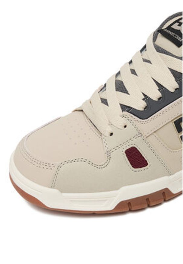 DC Shoes Sneakersy CEO-V5-10121 Beżowy. Kolor: beżowy. Materiał: skóra
