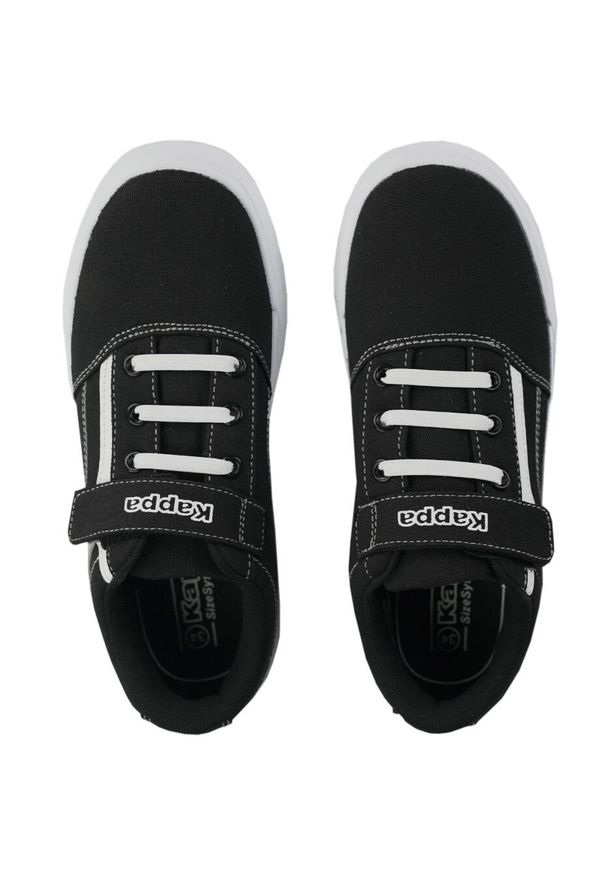 Buty sportowe dziecięce Kappa Chose Sun. Kolor: czarny. Materiał: materiał, syntetyk, tkanina