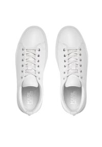 Sneakersy męskie Karl Lagerfeld FLINT Lace Lo Lthr. Kolor: biały