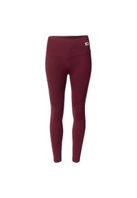 IQ - Damskie Legginsy Ilean. Kolor: czerwony, brązowy, wielokolorowy. Sport: turystyka piesza