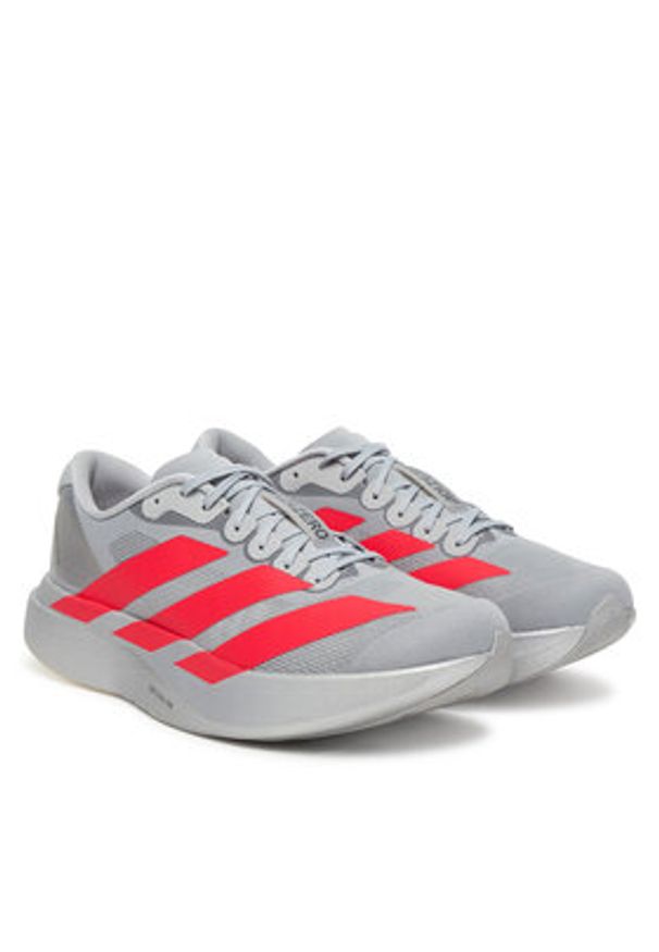 Adidas - adidas Buty do biegania adizero Evo Sl KI3381 Szary. Kolor: szary. Materiał: materiał