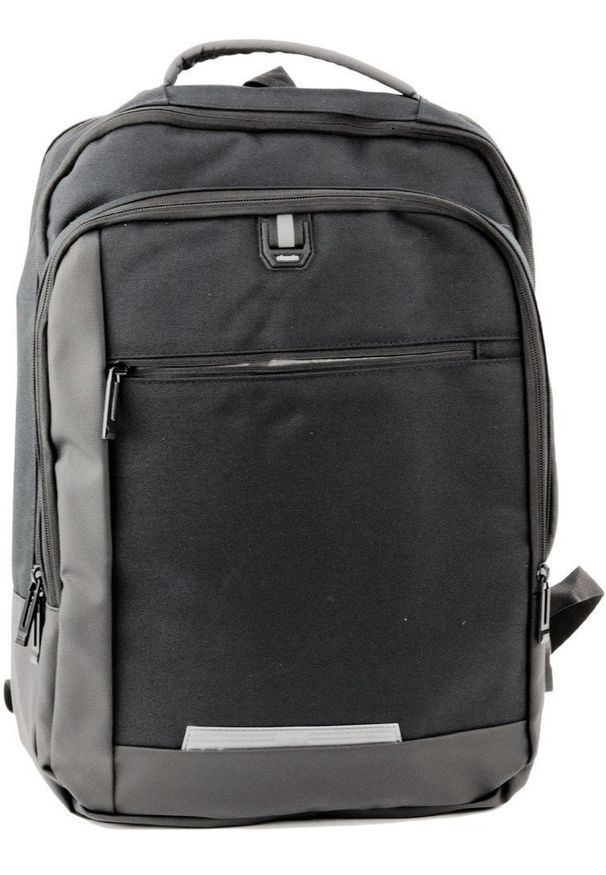 Lean - Plecak Biznesowy USB Kieszeń Na Laptopa Czarny 16L 45cm LEAN. Kolor: czarny. Styl: biznesowy