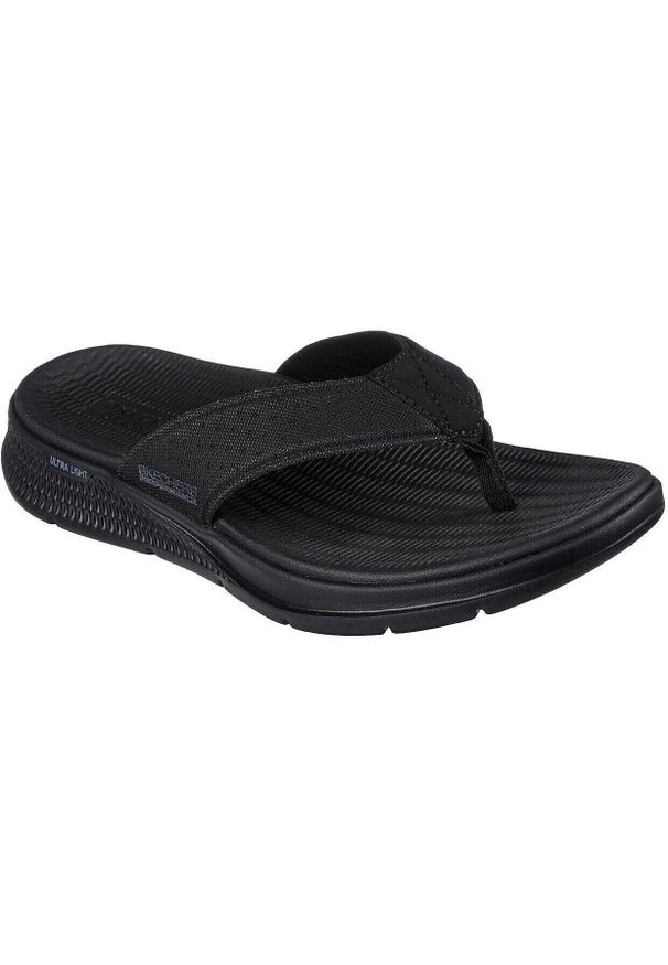 skechers - Plaskanie męskie Skechers Go Consistent. Kolor: czarny. Materiał: materiał, syntetyk. Model: Skechers Sport. Sport: pływanie