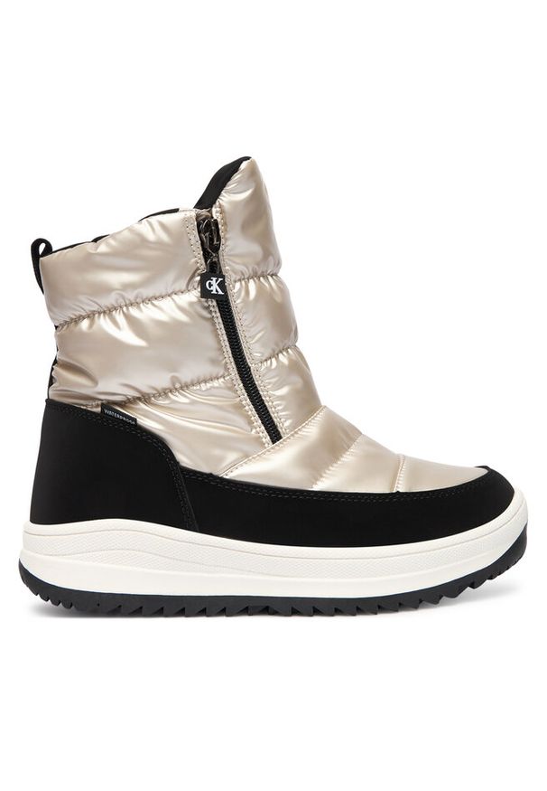 Śniegowce Calvin Klein. Kolor: złoty
