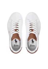 Polo Ralph Lauren Sneakersy 804953175001 Biały. Kolor: biały. Materiał: skóra