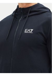 EA7 Emporio Armani Dres 8NPV62 PJVRZ UB102 Granatowy Regular Fit. Kolor: niebieski. Materiał: bawełna #6