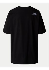 The North Face T-Shirt Simple Dome NF0A87NQ Czarny Oversize. Kolor: czarny. Materiał: bawełna #5