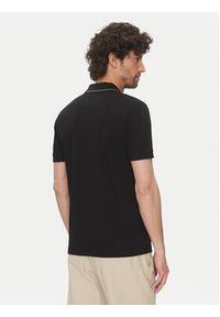 BOSS Polo Paule 4 50506195 Czarny Slim Fit. Typ kołnierza: polo. Kolor: czarny. Materiał: bawełna