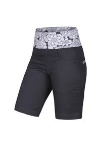 OCUN - Spodenki wspinaczkowe damskie Ocun Sansa Shorts. Kolor: szary. Materiał: bawełna. Sport: turystyka piesza