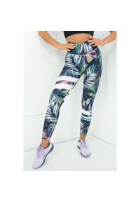 2SkIN - Legginsy na trening damskie 2skin Spring. Kolor: wielokolorowy. Materiał: elastan, poliester. Sport: fitness #1