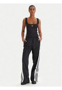 Adidas - adidas Top KD2838 Czarny Slim Fit. Kolor: czarny. Materiał: syntetyk #3