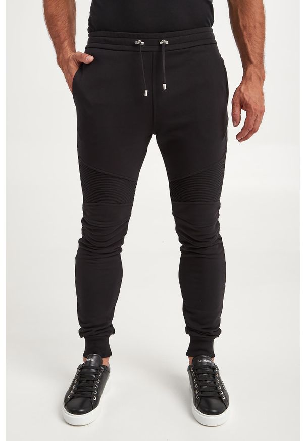 Balmain - Spodnie dresowe męskie BALMAIN. Materiał: dresówka