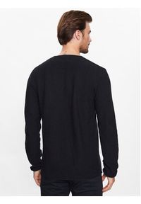 INDICODE Bluza Kristian 35-128 Czarny Regular Fit. Kolor: czarny. Materiał: bawełna #4