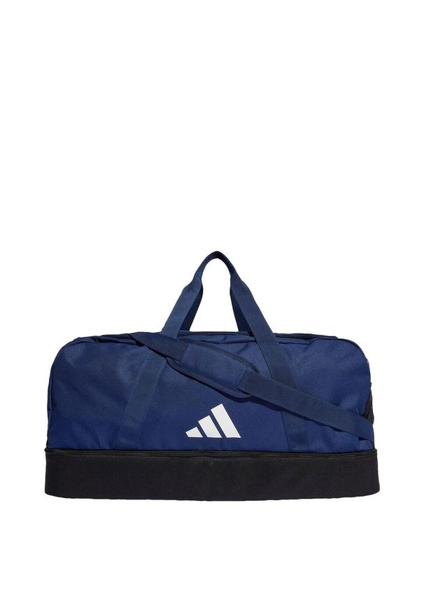 Adidas - Tiro League Duffel Bag Large. Kolor: biały, wielokolorowy, niebieski, czarny. Materiał: materiał