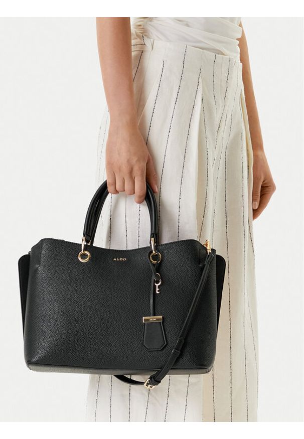 Aldo Torebka Eile 13723469 Czarny. Kolor: czarny. Materiał: skórzane