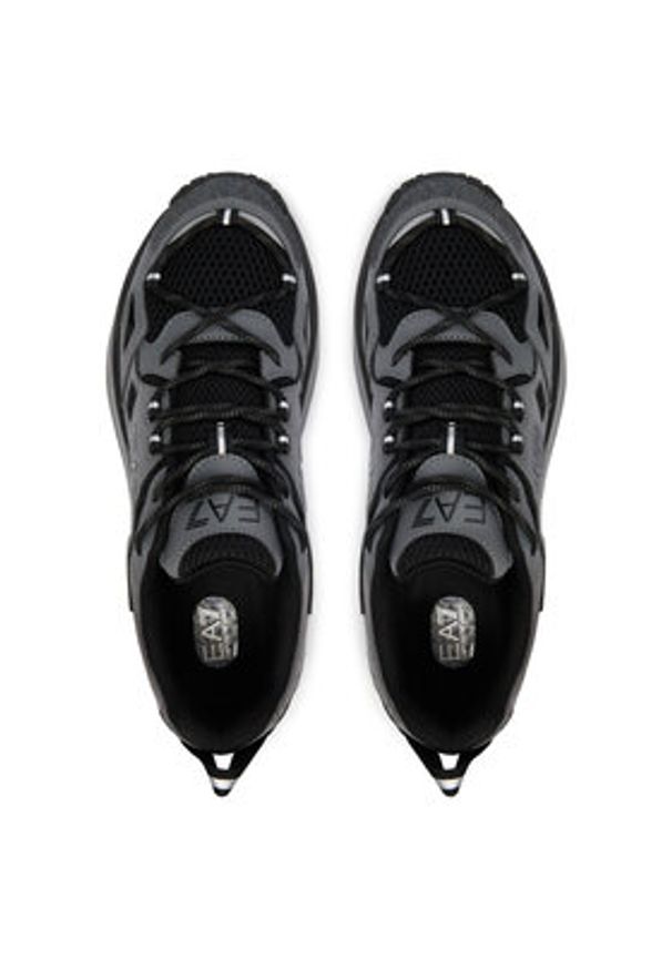 EA7 Emporio Armani Sneakersy 7X000602 AF10181 MZ522 Czarny. Kolor: czarny. Materiał: skóra
