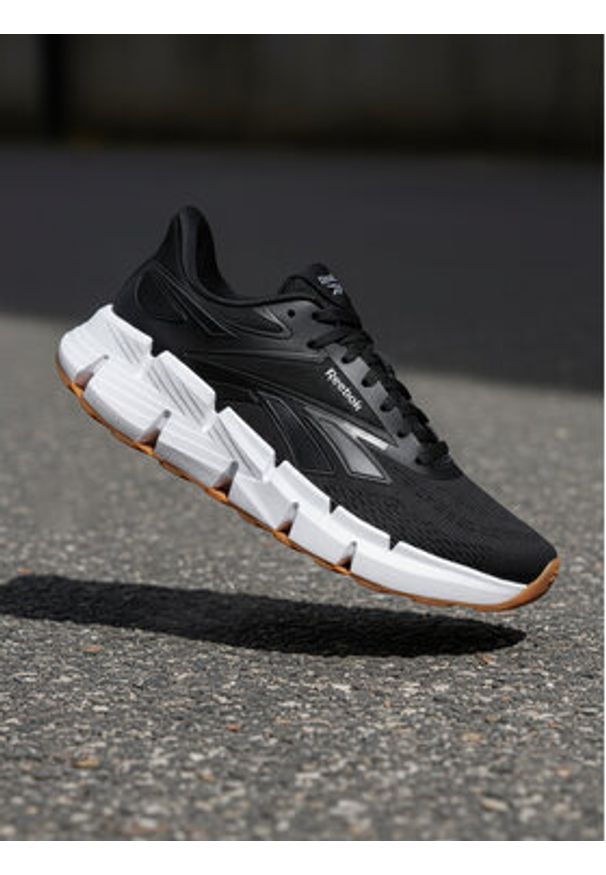 Reebok Buty do biegania SS-ZIG DYNAMICA 6 100225495 Czarny. Kolor: czarny. Materiał: materiał
