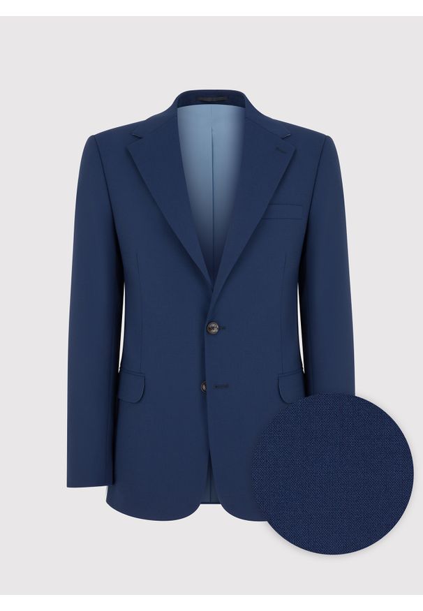Pako Lorente - Marynarka garniturowa z wełną. Materiał: wełna. Wzór: gładki