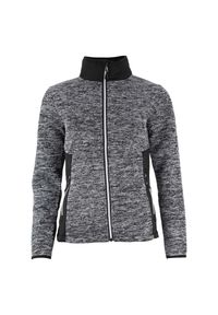 PEAK MOUNTAIN - Damski polar Peak Mountain Acrest. Kolor: wielokolorowy, czarny, różowy. Materiał: polar. Sezon: zima. Sport: narciarstwo #1