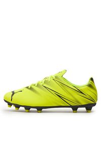 Puma Buty do piłki nożnej Attacanto Fg/Ag 10747707 07 Żółty. Kolor: żółty. Materiał: skóra #4