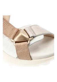 Sandały damskie Hispanitas, cholewka ze skóry naturalnej sportowy fason z regulowanymi paskami odkryta konstrukcja lekka stabilna podeszwa zapewniają. Zapięcie: pasek. Kolor: brązowy. Materiał: skóra. Styl: sportowy #9