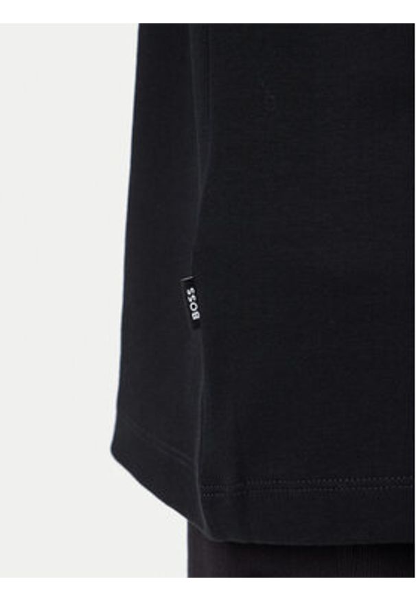 BOSS T-Shirt H-Thompson 656 50551902 Czarny Regular Fit. Kolor: czarny. Materiał: bawełna