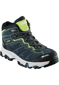 MEINDL - Buty turystyczne dziecięce Meindl Minnesota Junior z membraną Gore - Tex. Kolor: szary. Technologia: Gore-Tex. Sport: turystyka piesza