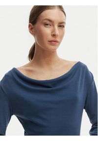 Vero Moda Bluzka Ice 10340793 Granatowy Regular Fit. Kolor: niebieski. Materiał: syntetyk #5