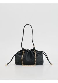 Reserved - Torebka na ramię - czarny. Kolor: czarny. Materiał: skórzane. Rodzaj torebki: na ramię #1