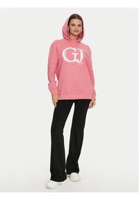 Guess Bluza Sara V4YQ00 K68I4 Różowy Relaxed Fit. Kolor: różowy. Materiał: bawełna