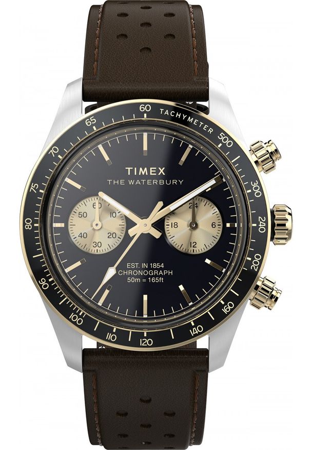 Zegarek męski Timex TW2Y24100 brązowy. Kolor: brązowy