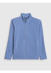 4f - 4F Polar regular bez kaptura chłopięcy - granatowy 122 (6-7 lat). Typ kołnierza: bez kaptura. Kolor: niebieski. Materiał: polar. Sezon: lato. Sport: turystyka piesza, wspinaczka #1