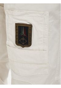 Aeronautica Militare Spodnie cargo Iconic Anti-G 261PA1387UCT01493 Beżowy Regular Fit. Kolor: beżowy. Materiał: bawełna #5