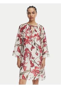 Artigli Sukienka codzienna ACAB004855 Biały Regular Fit. Okazja: na co dzień. Kolor: biały. Materiał: lyocell. Typ sukienki: proste. Styl: casual #1