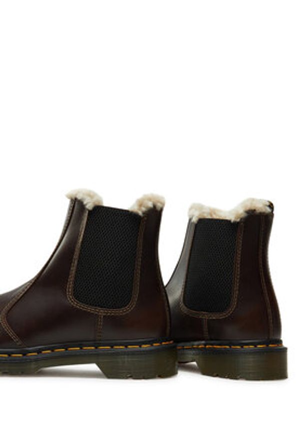Dr. Martens Botki 2976 Leonore 32016777 Brązowy. Kolor: brązowy. Materiał: skóra