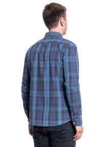 Wrangler - KOSZULA MĘSKA WRANGLER LS 1PKT BUTTON DOWN DARK BLUE TEAL W5A3NTB16 112130032. Typ kołnierza: button down #6