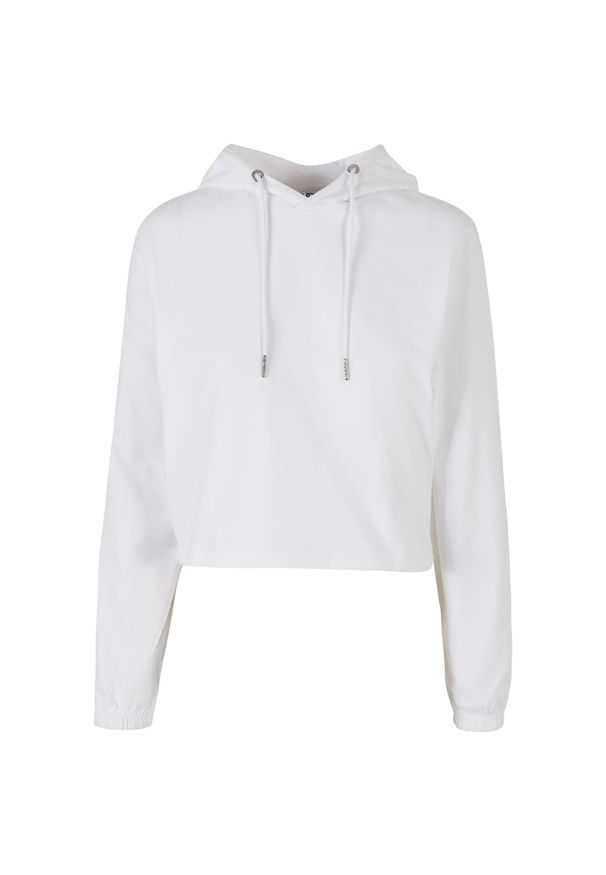 Bluza damska z kapturem Urban Classics Heavy. Typ kołnierza: kaptur. Kolor: biały. Materiał: bawełna