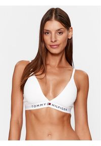 TOMMY HILFIGER - Tommy Hilfiger Biustonosz braletka UW0UW04144 Biały. Kolor: biały. Materiał: bawełna