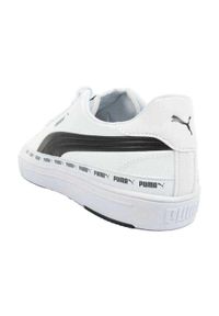 Puma - Męskie Buty Sportowe Serve Pro Ze Skóry Ekologicznej. Kolor: biały. Materiał: skóra ekologiczna. Sport: turystyka piesza
