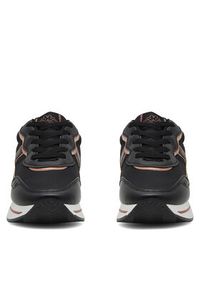 Kappa Sneakersy Logo Reely 351H2TW - A3L Czarny. Kolor: czarny. Materiał: materiał