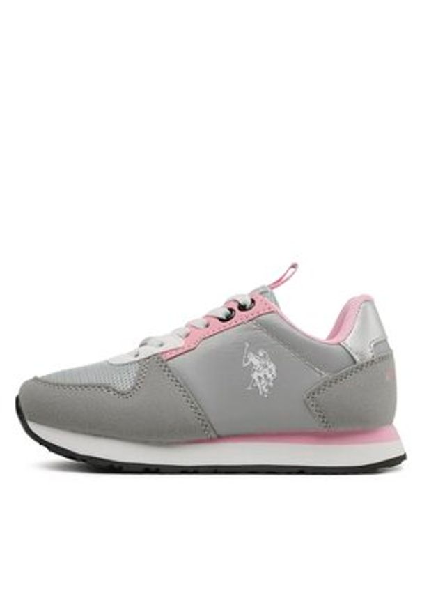 U.S. Polo Assn. Sneakersy Nobik NOBIK008 Szary. Kolor: szary. Materiał: materiał
