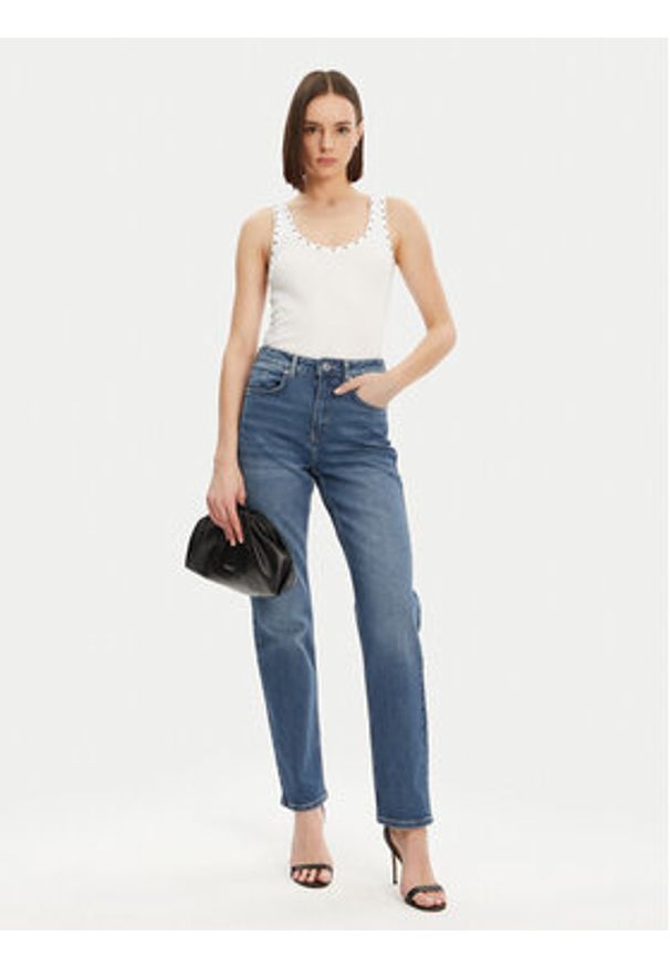 Karl Lagerfeld Jeans Jeansy A1W10028 Niebieski Straight Fit. Kolor: niebieski