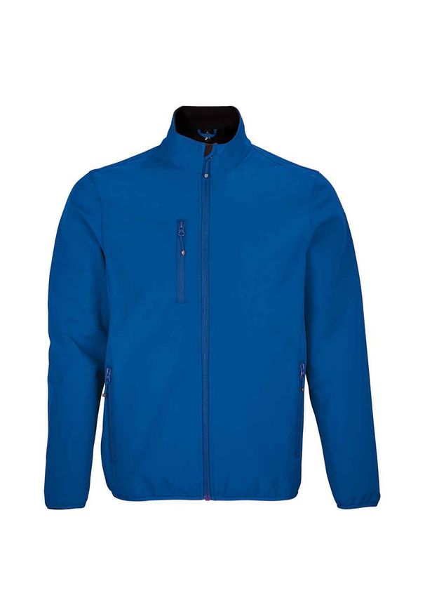 SOL'S - Męska Kurtka Soft Shell Falcon. Kolor: niebieski