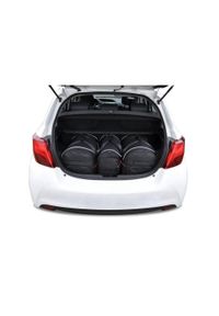 KJUST - Torby Do Bagażnika Toyota Yaris 2011-2020 3Szt Kjust. Kolor: czarny. Styl: sportowy #1