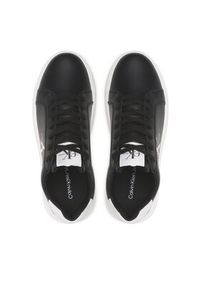 Calvin Klein Jeans Sneakersy Chunky Cupsole Monologo YM0YM00681 Czarny. Kolor: czarny. Materiał: skóra #5