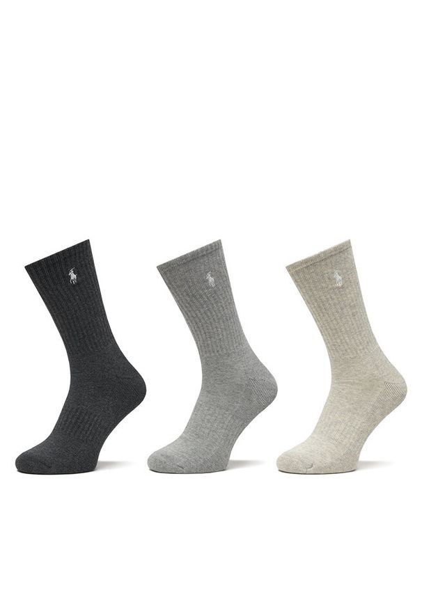 Skarpety długie Polo Ralph Lauren. Kolor: szary