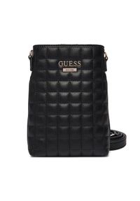 Guess Torebka Nadira Travel TWQG84 24015 Czarny. Kolor: czarny. Materiał: skórzane